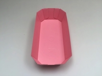 【在庫品値引】L-2002 カラートレー深型ピンク