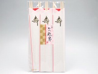 『割り箸-丸箸 24cm(袋入)』 柳 寿　(シモジマ)