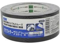 クラフトテープ ピュアカラー ブラック #228 50mmx50m　(シモジマ)